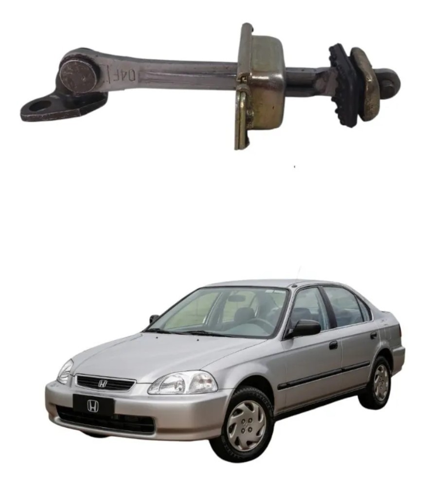 Limitador porta dianteira direita honda civic 1996 2000