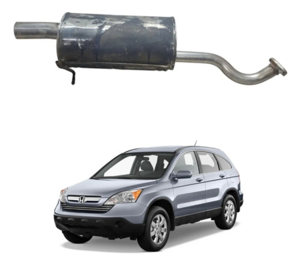 Escapamento Silencioso Honda Crv 2007 2011