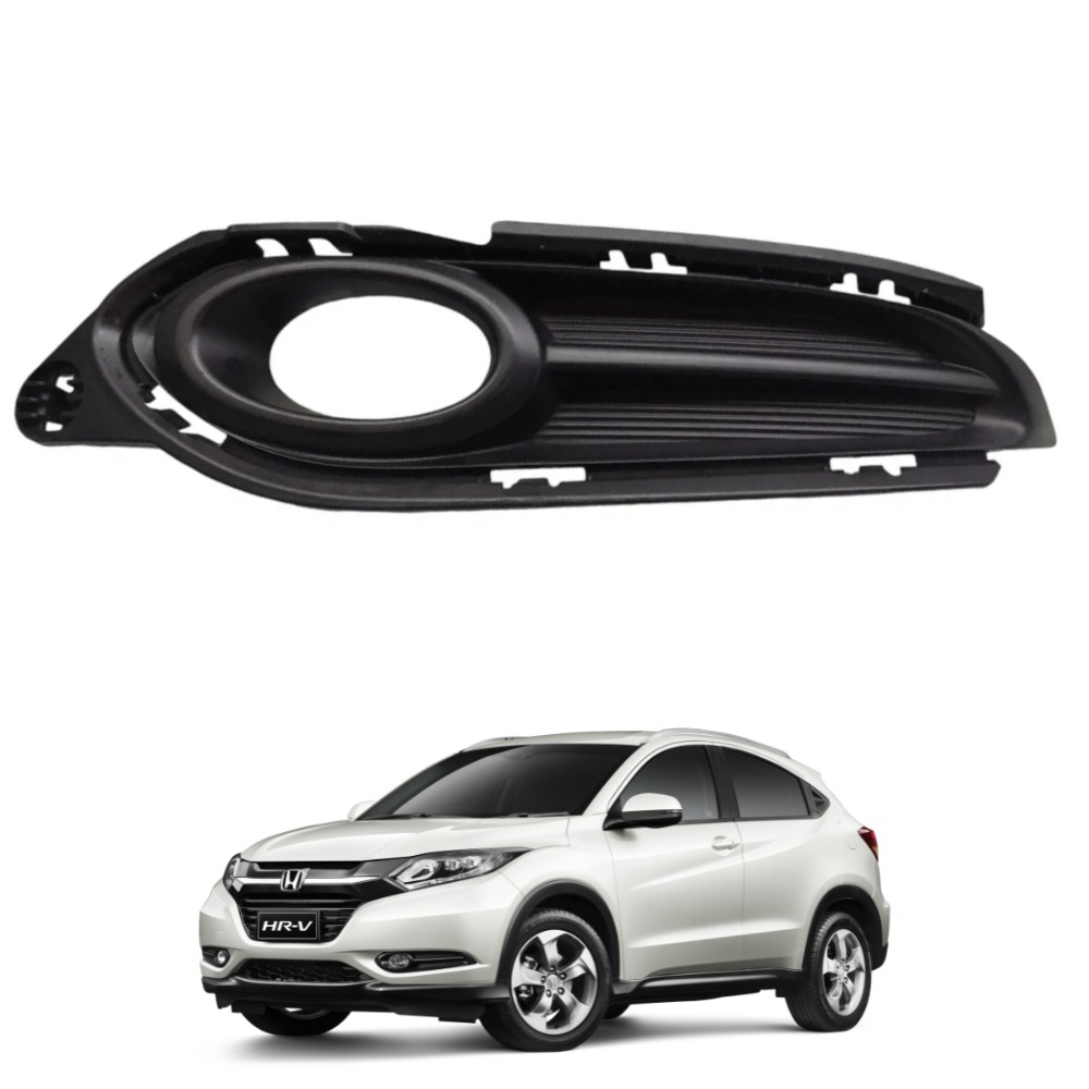 Grade moldura esquerda milha honda hrv 2016 2018 41884