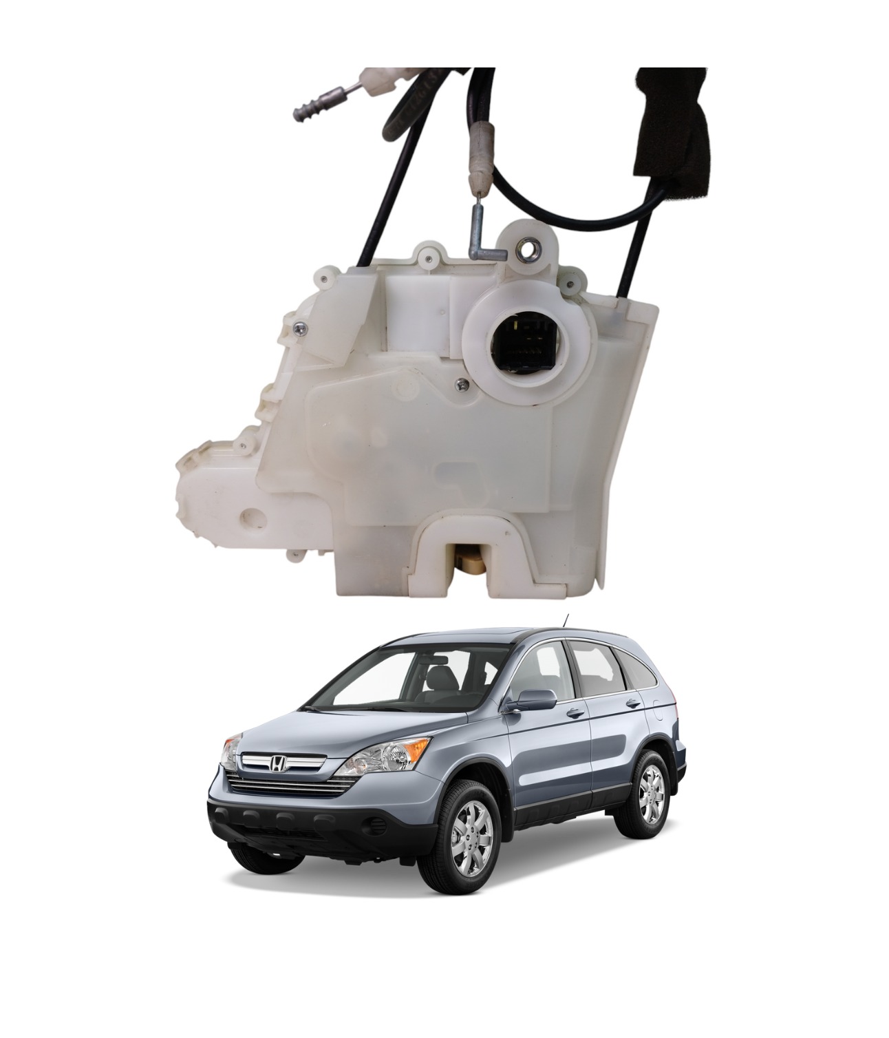 Fechadura Tranca Dianteira Direita Crv 2007 A 2011 E2640
