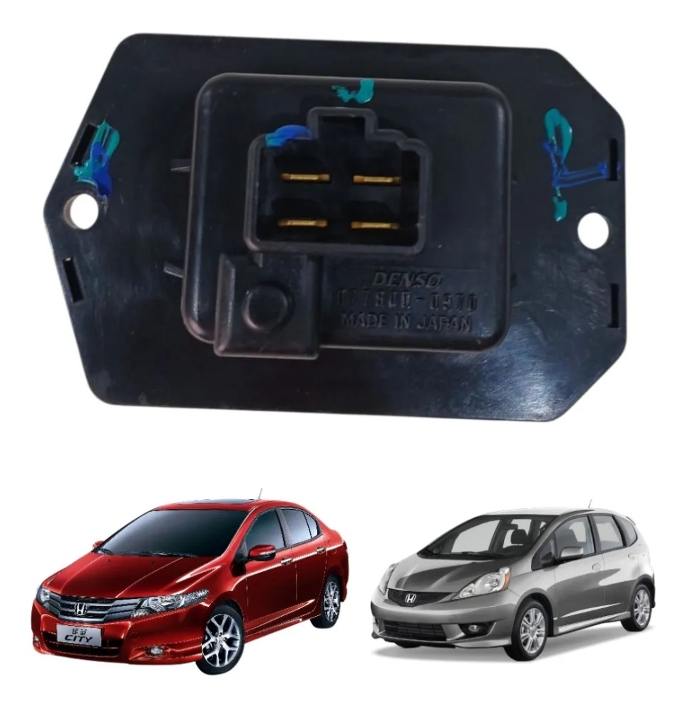 Resistência ar condicionado honda city fit 2009 2014 49577