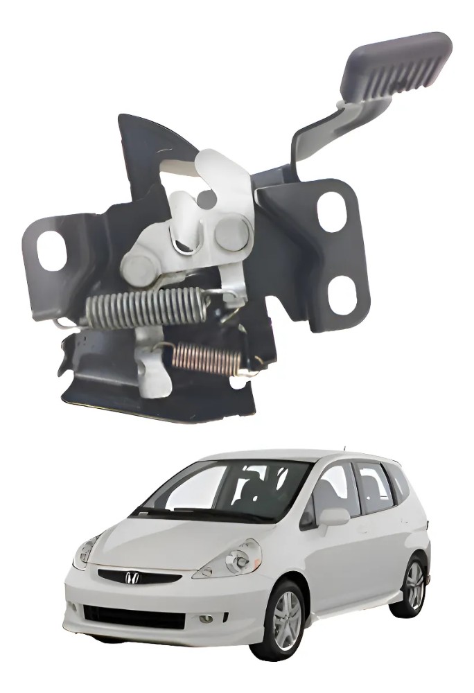 Tranca fechadura trava capo honda fit 2004 2008 33824