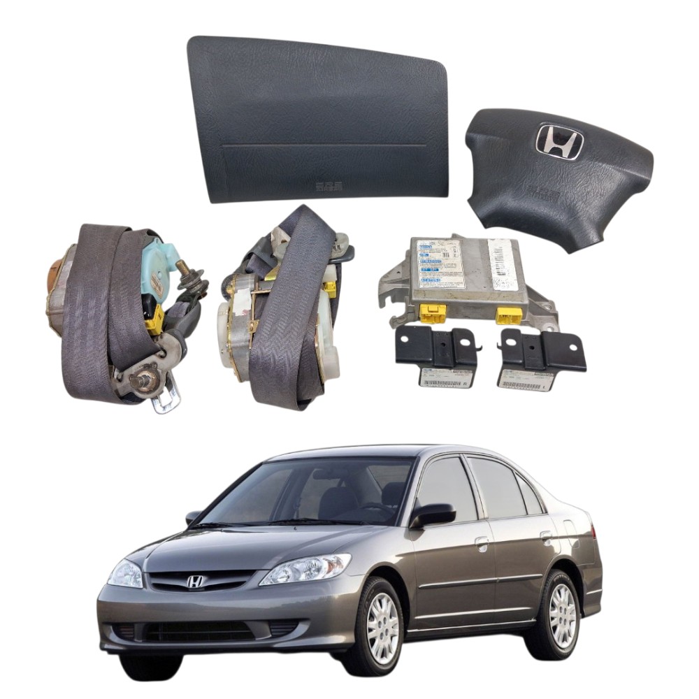 Kit airbag Honda civic 2001 2006 1.7