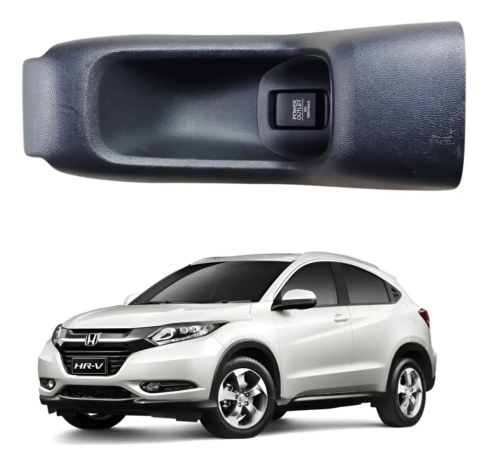 Acabamentp traseiro console central homda hrv 2016 42063