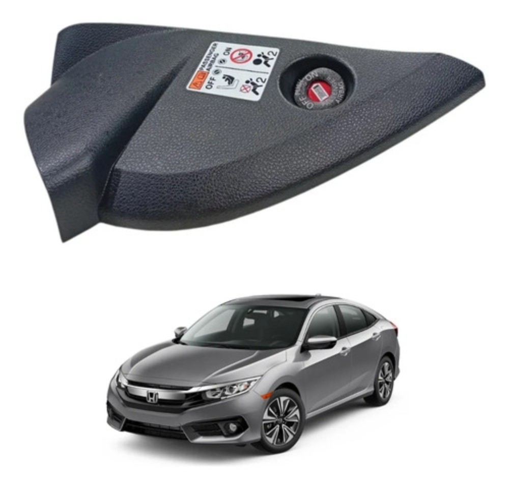 Moldura lateral painel direito honda civic 2017 2021 39936