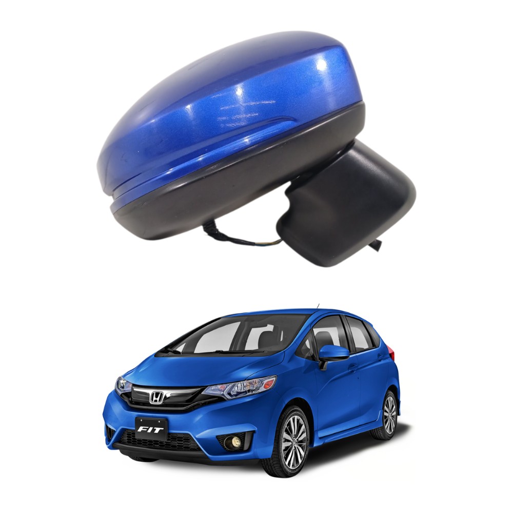 Retrovisor direito sem seta honda fit 2015 2021