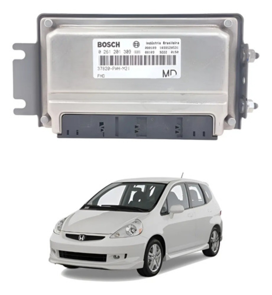 Módulo Central Injeção Honda Fit 2004 A 2008 37820pwhm21
