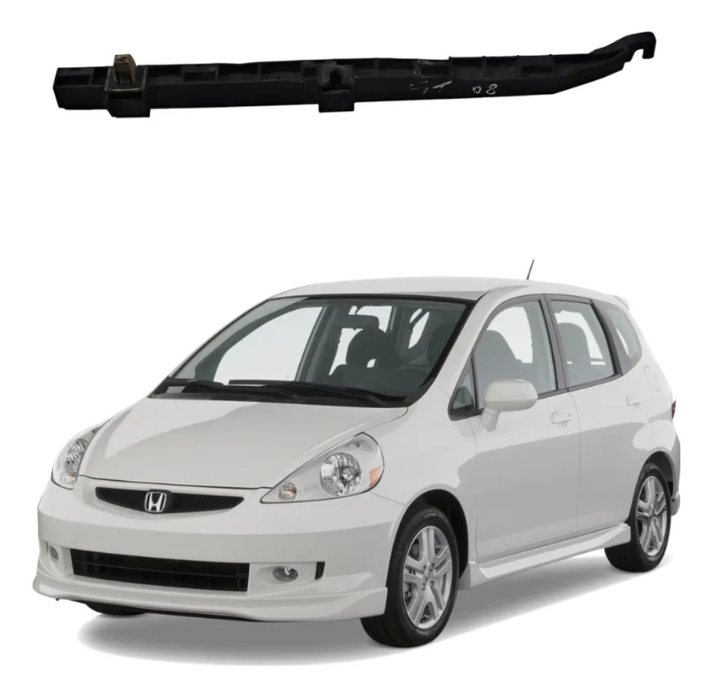 Guia para choque traseiro esquerdo honda fit 2004 2008