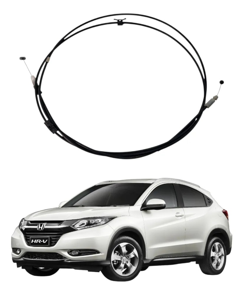 Cabo abertura capô honda hrv 2016 2021 43791 1