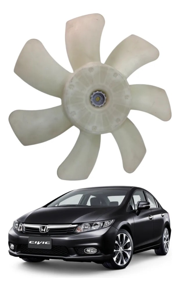 HELICE CONDENSADOR VENTOINHA HONDA CIVIC 2012 A 2016 24307