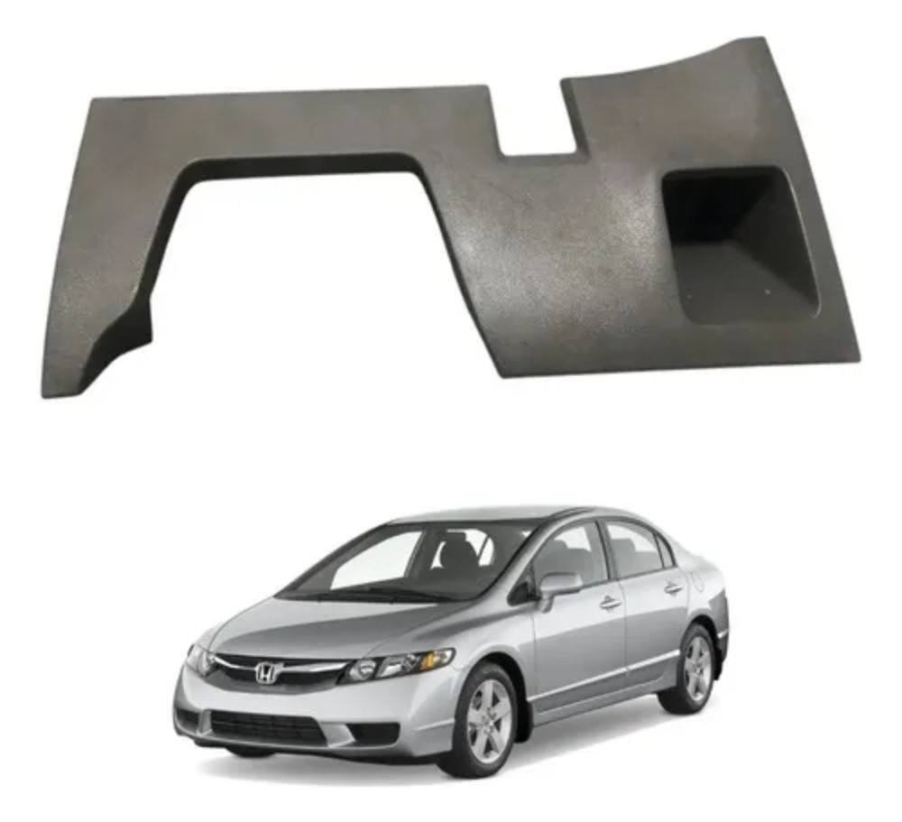 Moldura inferior volante civic 2007 2011 47274