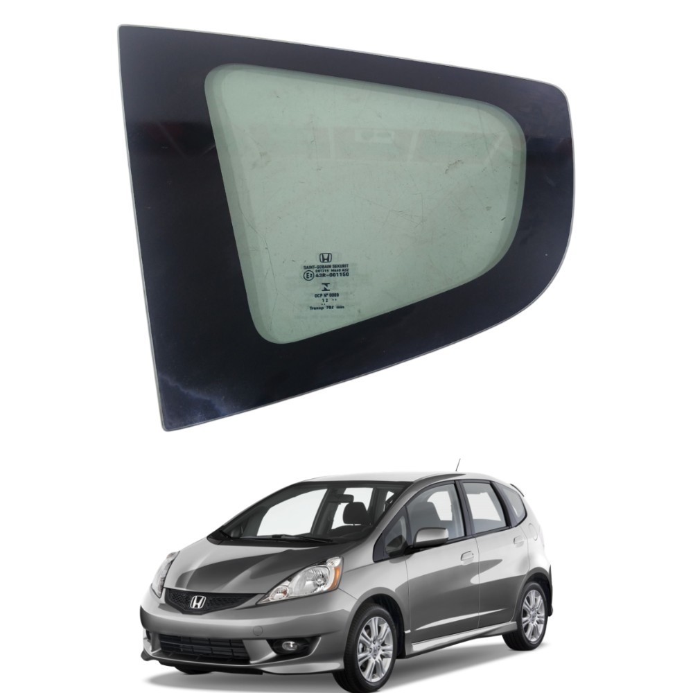 Vidro Fixo Traseiro Direito Honda Fit 2009 2014