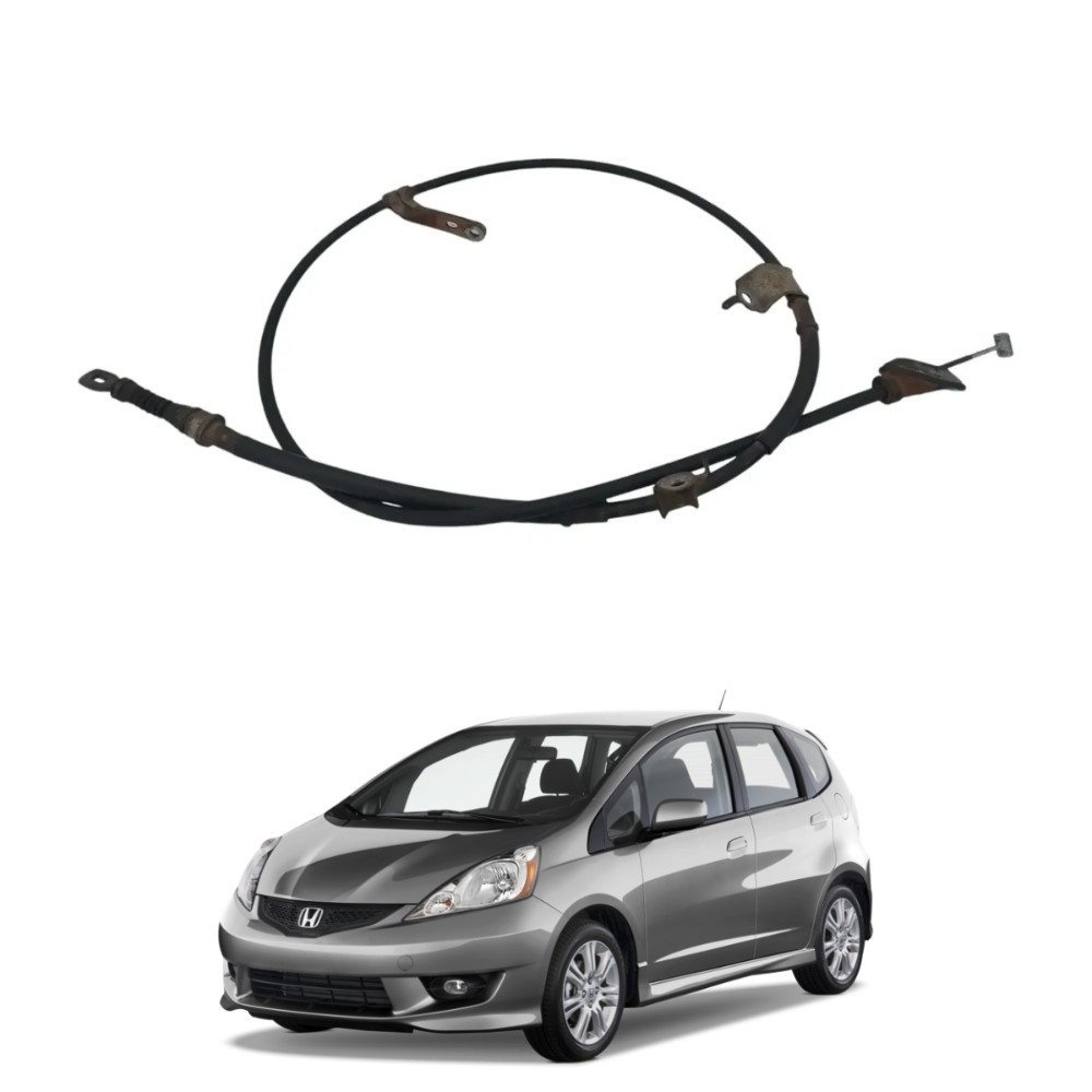 Cabo freio mao esquerdo honda fit 2009 2014 52228