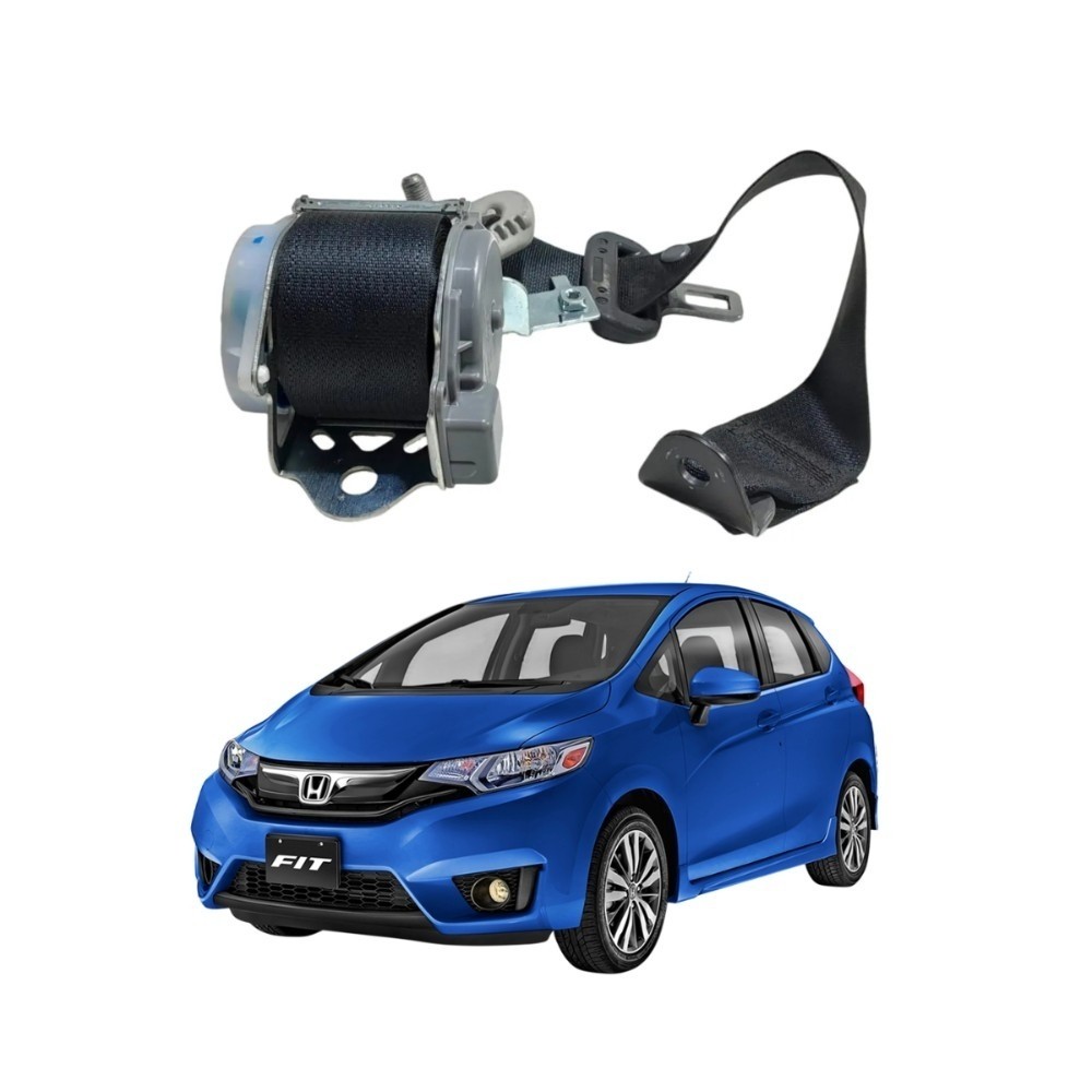 Cinto traseiro direito honda fit 2015 2021