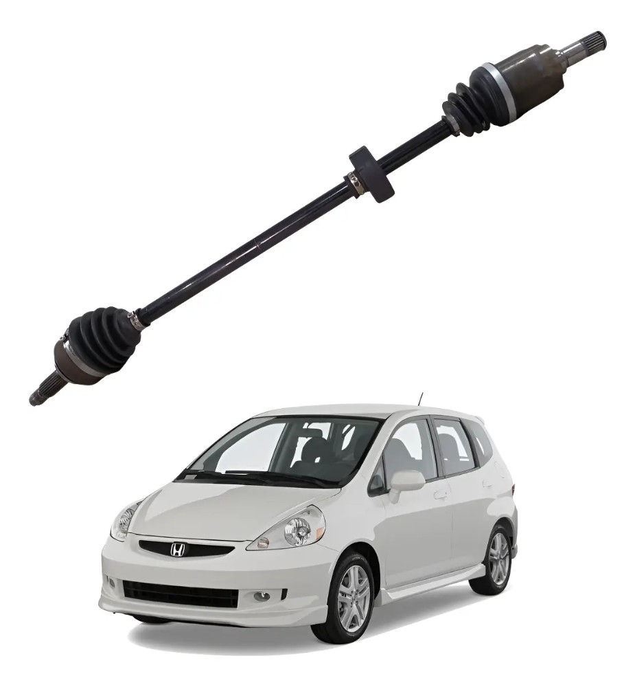 Semi eixo direito honda fit 2004 2008 39310