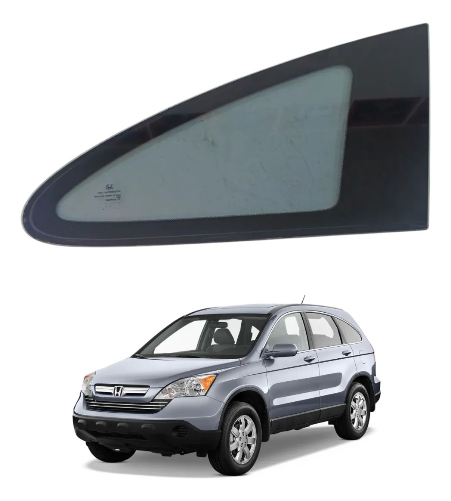 Vidro fixo traseiro direito honda crv 2007 2011 46511