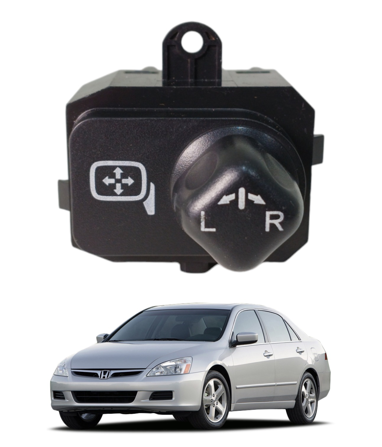 Botão Comando Retrovisor Honda Accord 2004 A 2007 E5350