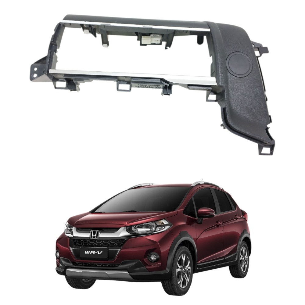 Moldura comando ar condicionado honda wrv 2017 2021