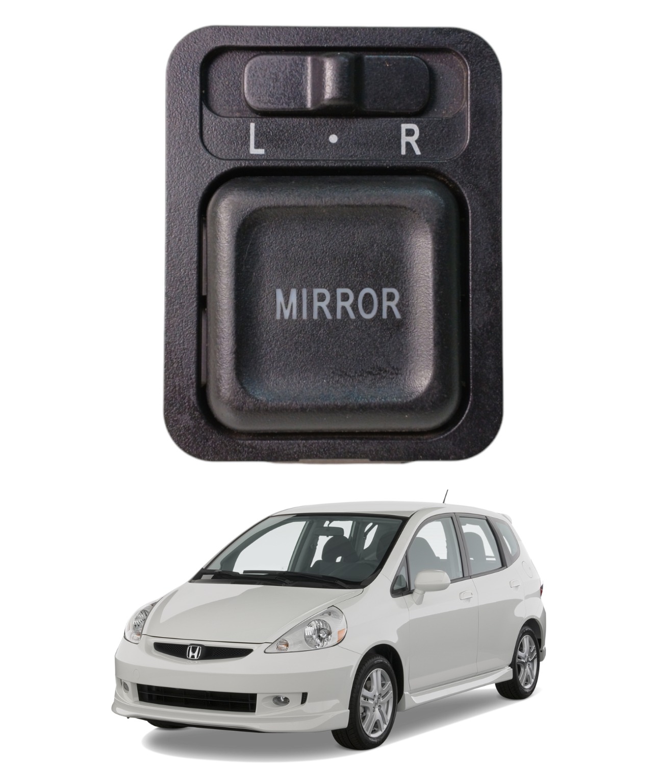 Botão Comando Retrovisor Honda Fit 2004 2005 2006 2007 E5247