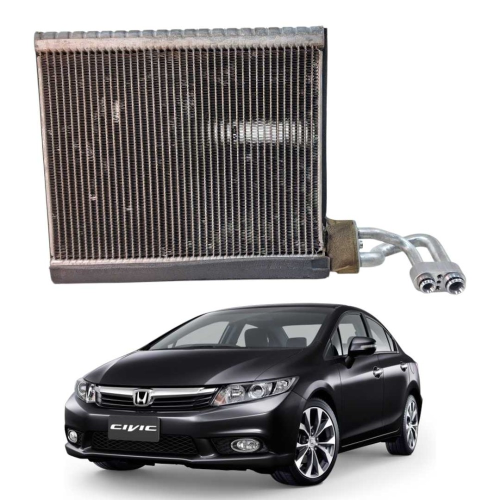 Radiador caixa evaporadora honda civic 2012 2016