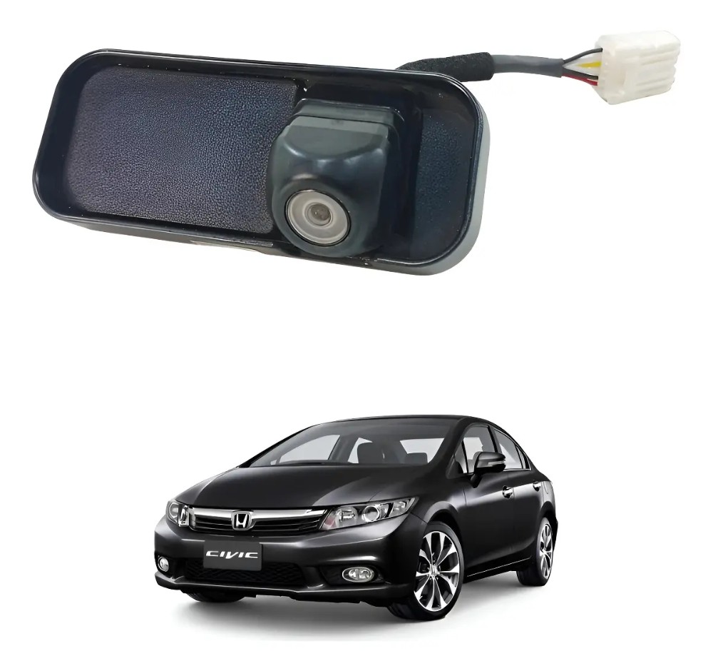 Câmera De Ré Honda Civic 2012 2016 1.8 2.0