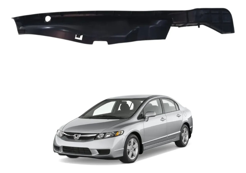 Acabamento interno paralama esquerdo honda civic 2007 47272