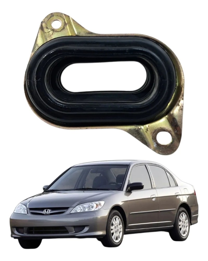 Borracha vedacao ar condicionado honda civic 2001 2006 49704