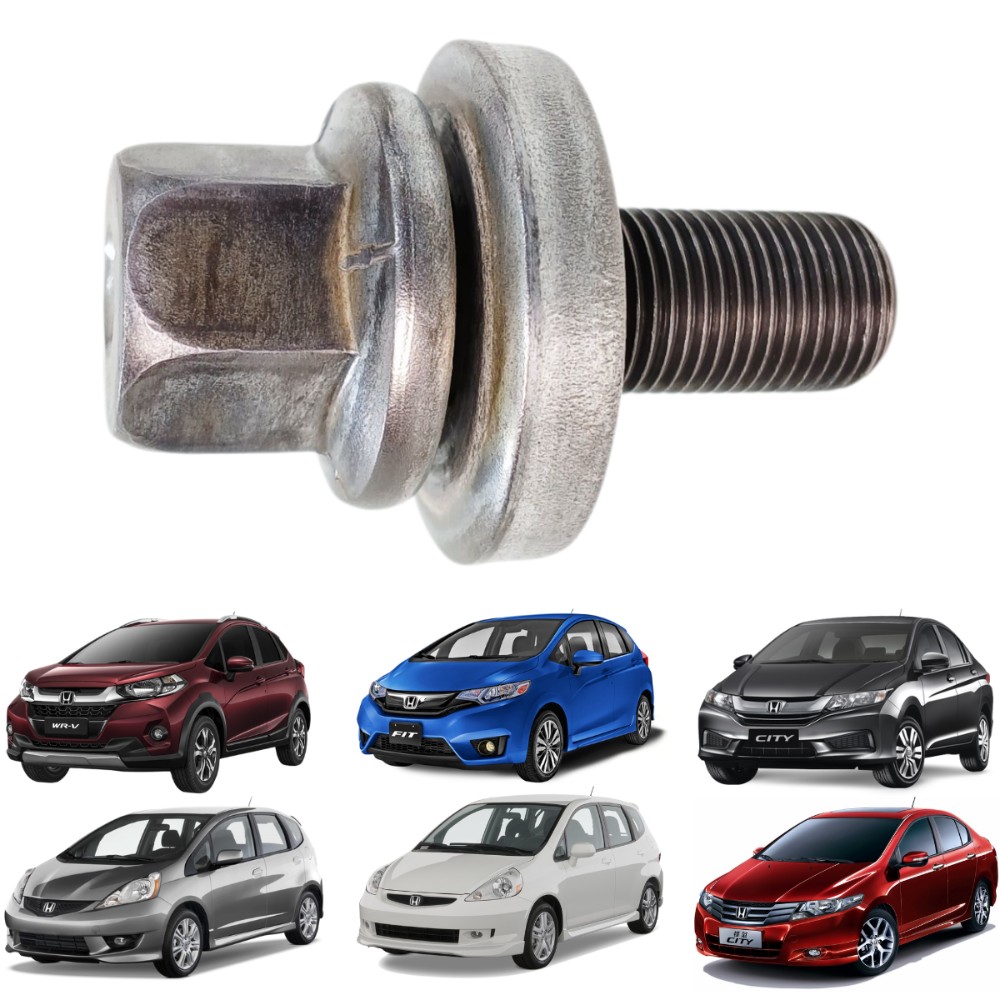 Parafuso polia virabrequim honda fit city wrv 2004 2021