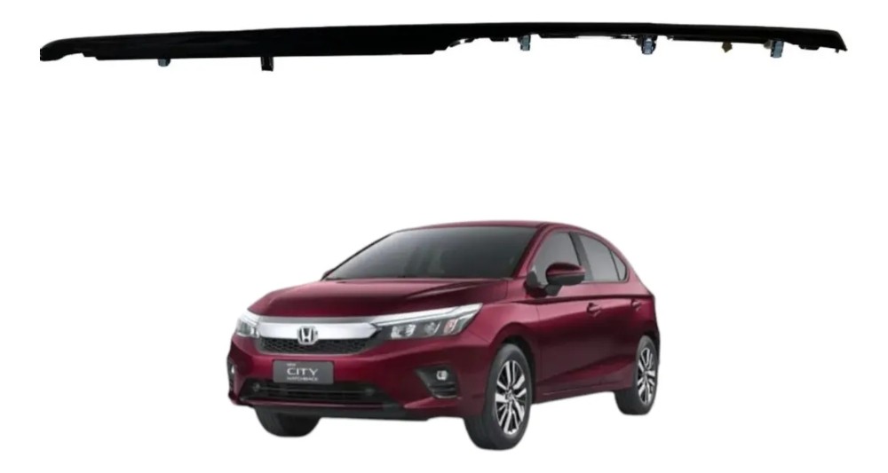 Acabamento black piano do painel honda city 2022 2024 32956