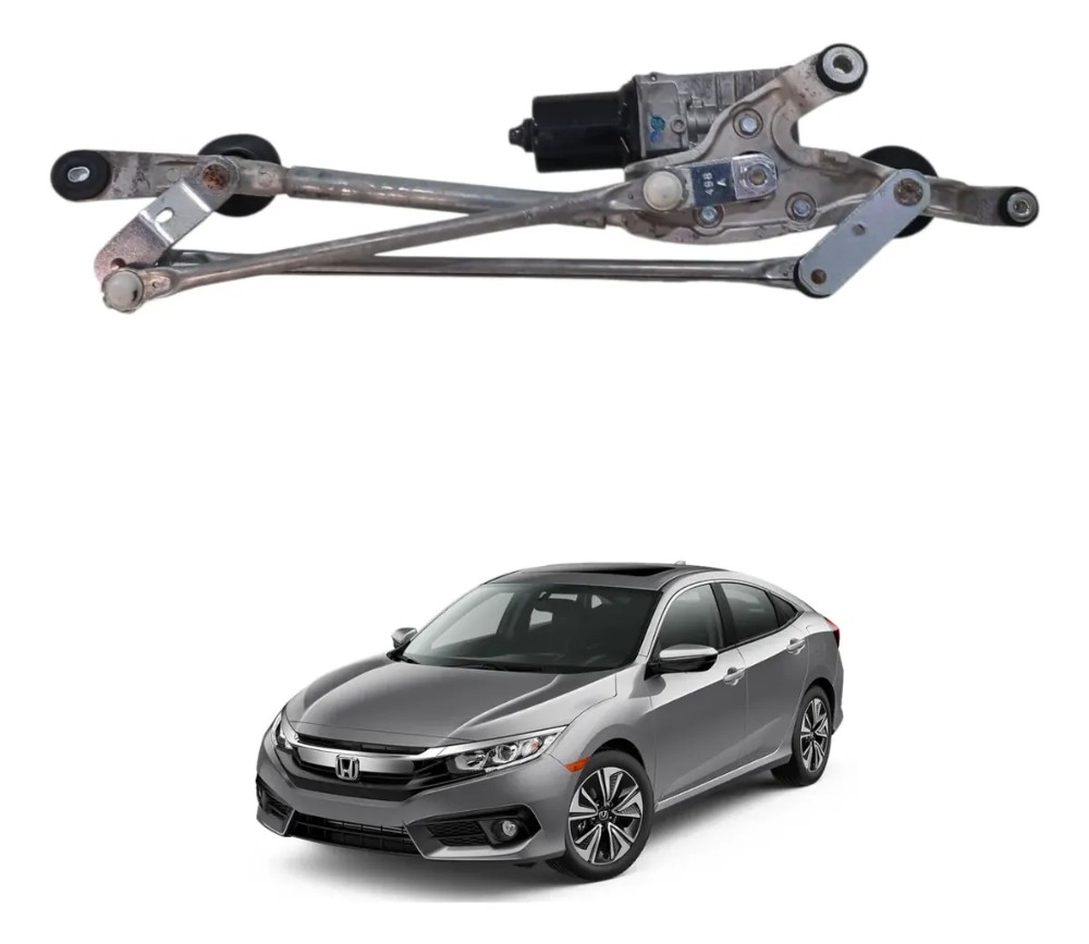 Motor Limpador Parabrisa Dianteiro Honda Civic 2017 2021