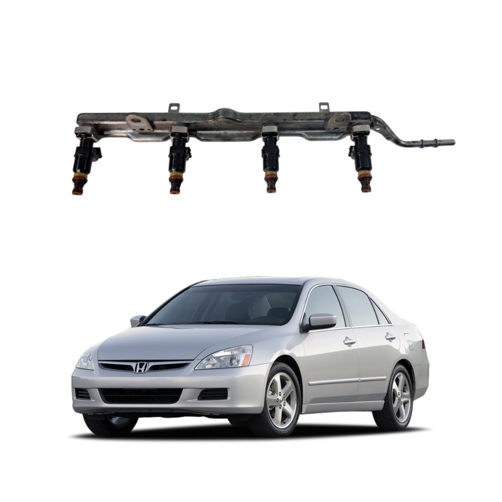 Flauta Bico Injetor Honda Accord 2003 2007 2.0