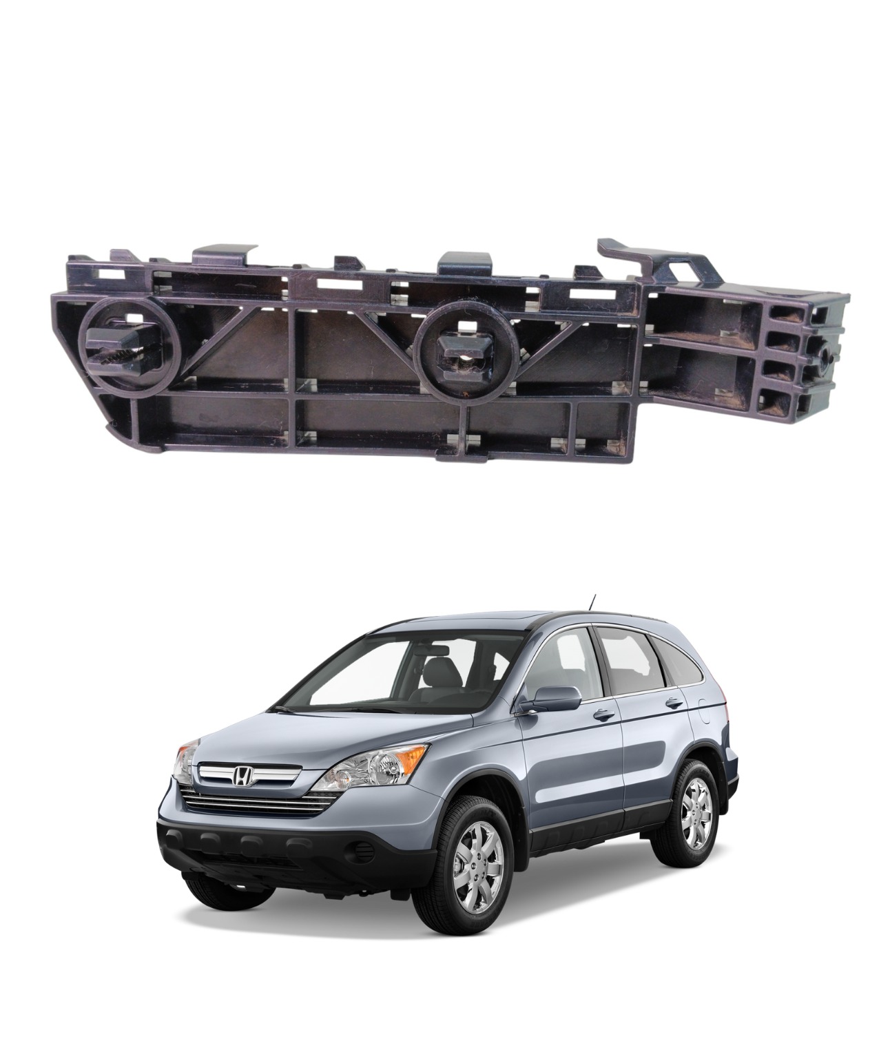 Guia Parachoque Dianteiro Direito Honda Crv 2007 2008 E5076