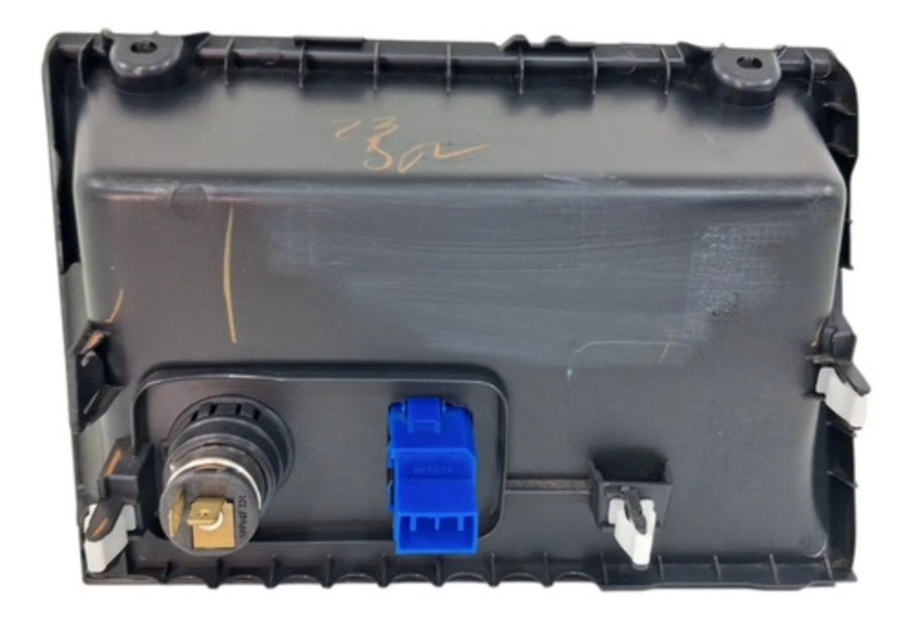 Moldura entrada auxiliar tomada honda civic 2012 2016 3