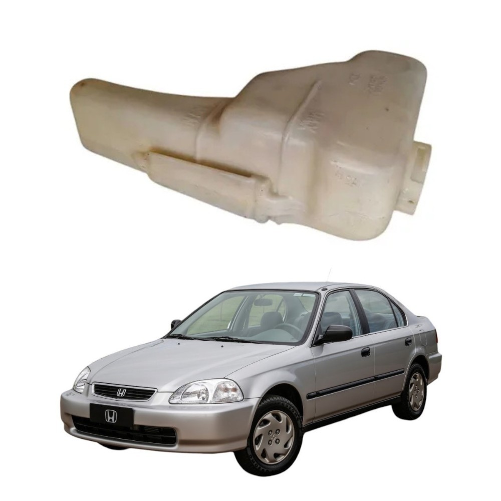 Reservatório agua radiador honda civic 1.6 1996 2000