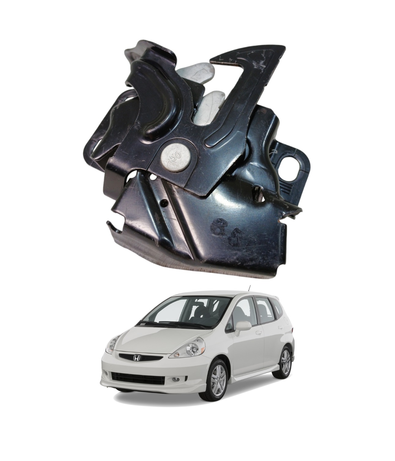 Fechadura Tranca Capo Honda Fit 2004 A 2008 E3031