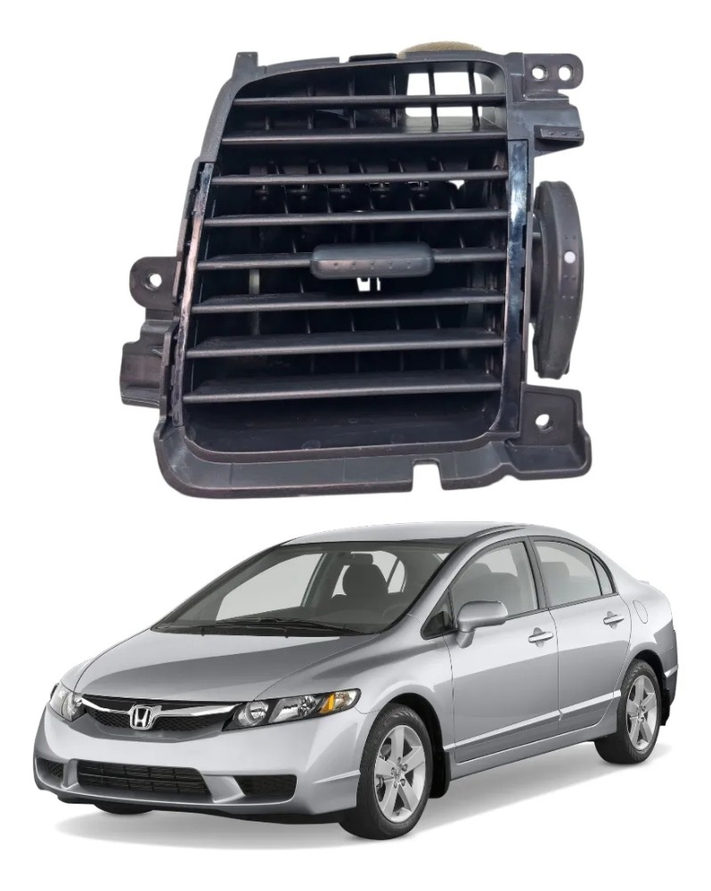 Difusor ar condicionado esquerdo honda civic 2007 47269