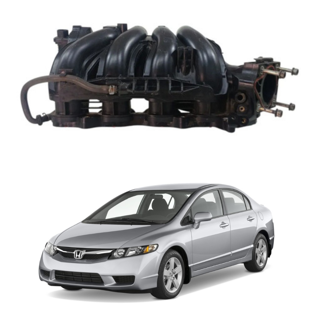 Coletor admissao honda civic 2007 2011