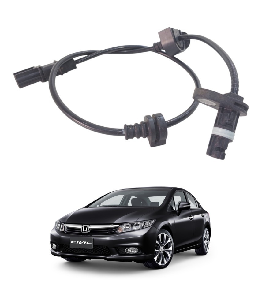 Sensor abs freio traseiro esquerdo honda civic 2012 53048