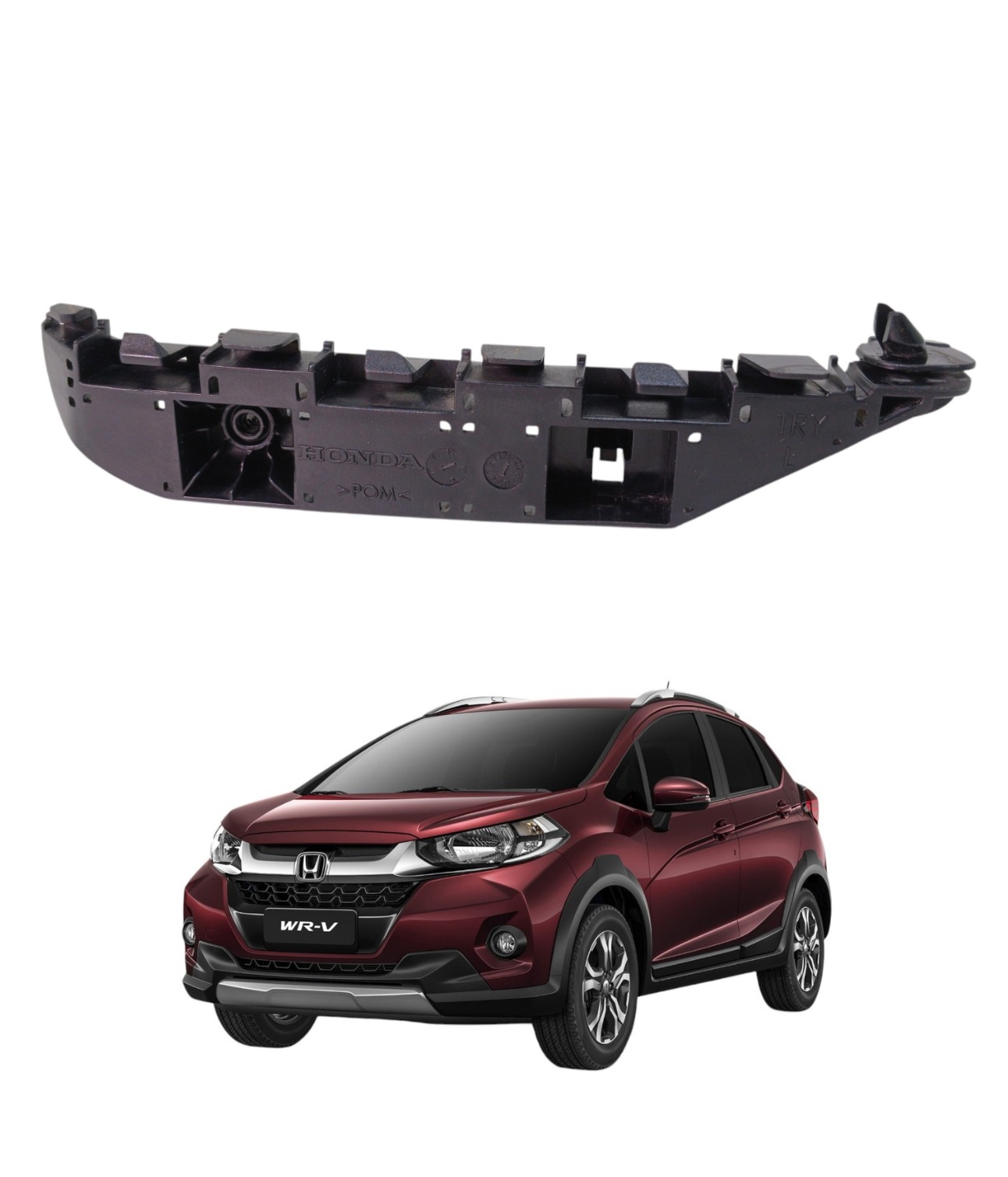 Guia Parachoque Dianteiro Esquerdo Honda Wrv 2017 2018 E5042