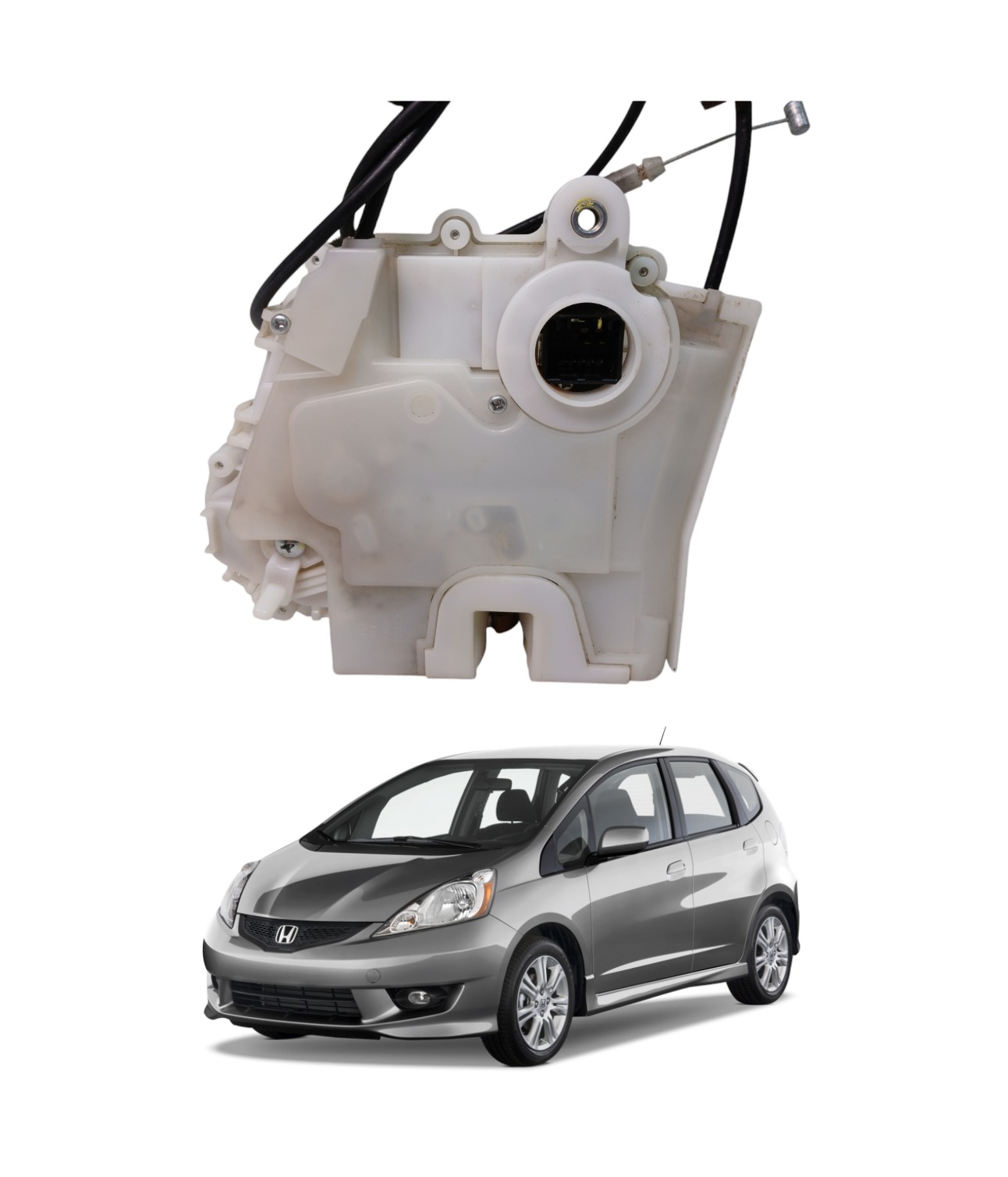 Tranca Porta Traseira Direita Honda Fit 2009 2014 2377