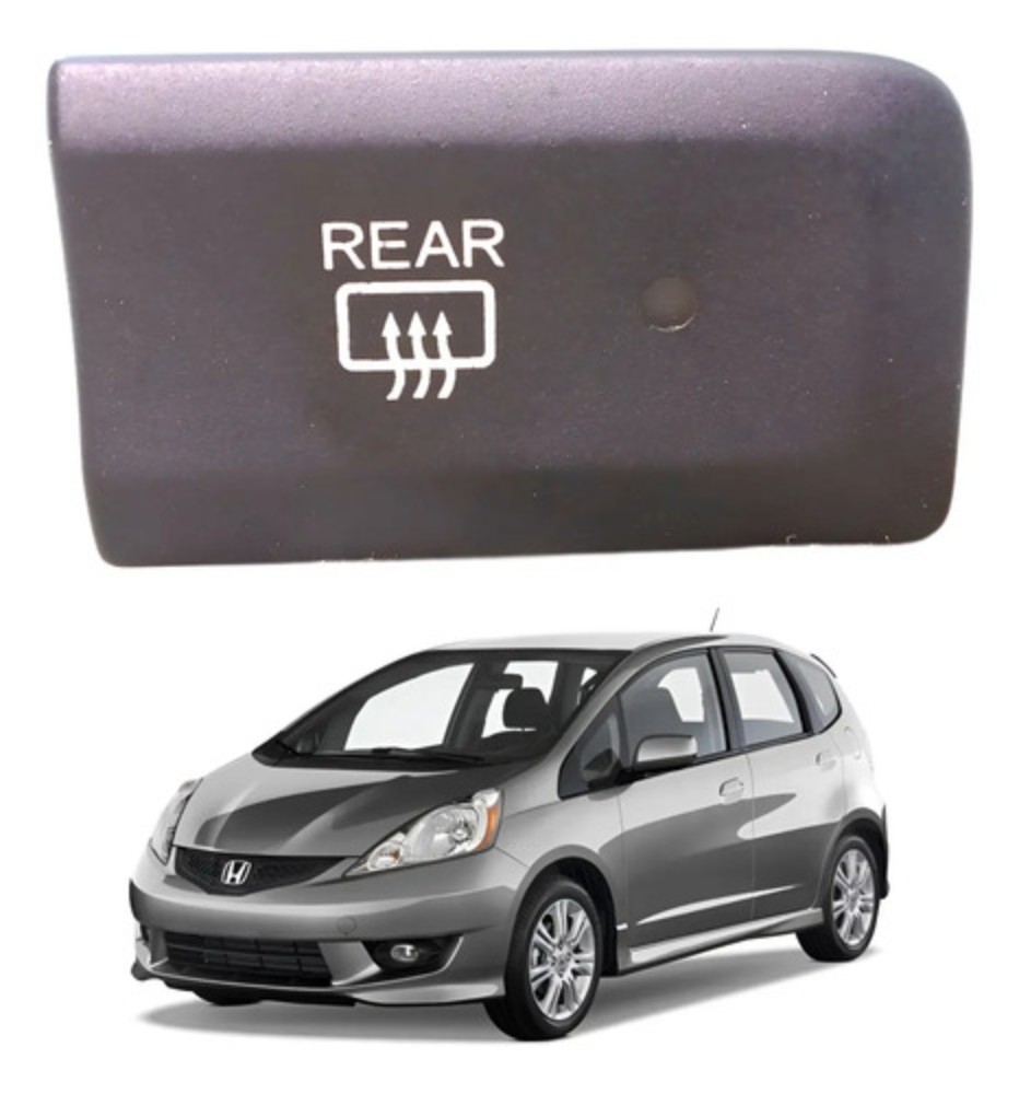 Botao desembaçador honda fit 1.4 1.5 2009 2014