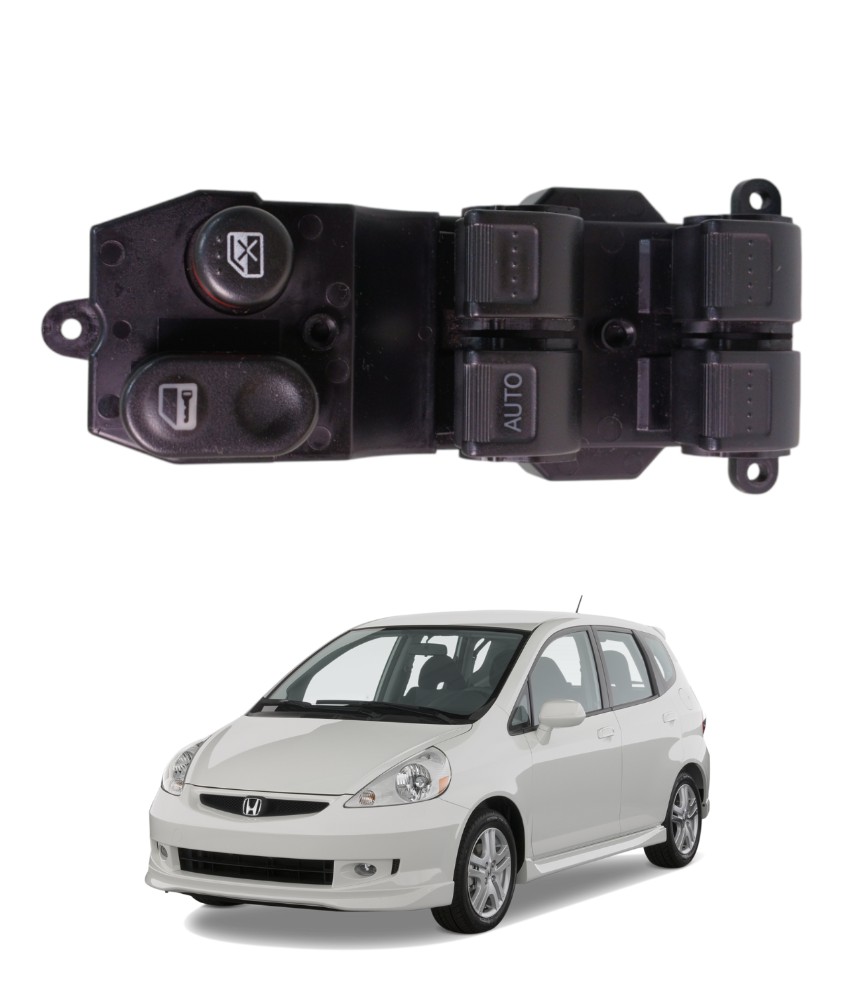 Comando Vidro Dianteiro Esquerdo Honda Fit 2004 2005 E13294
