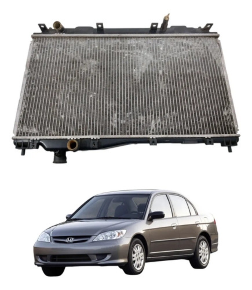 Radiador honda civic 2001 2006 manual 53598