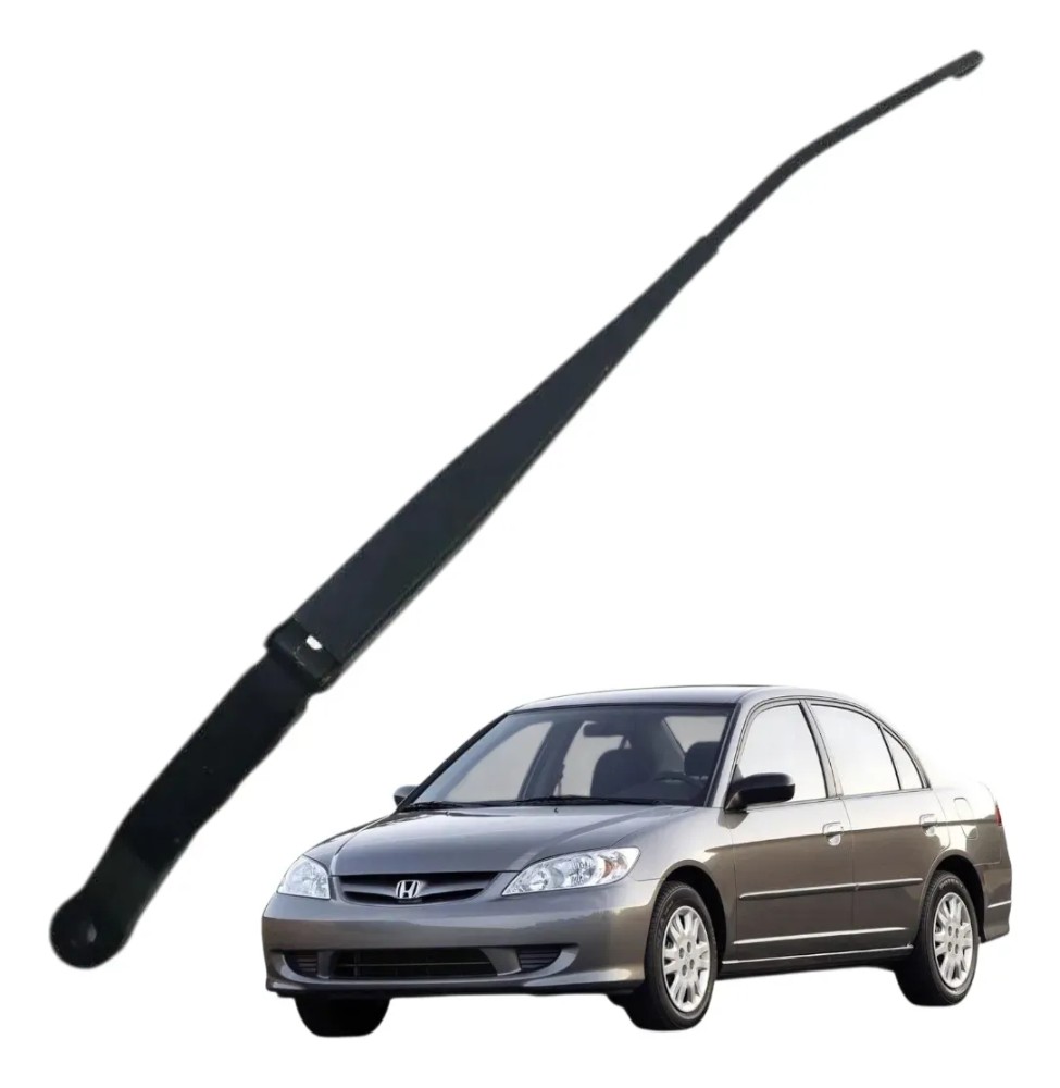 Braco limpador parabrisa direito honda civic 2001 2006 49754