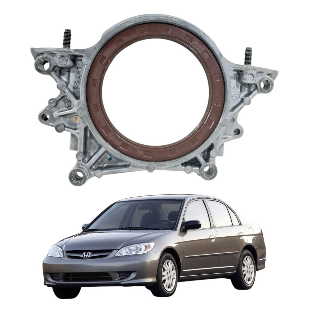 Retentor virabrequim honda civic 1.7 2001 2006