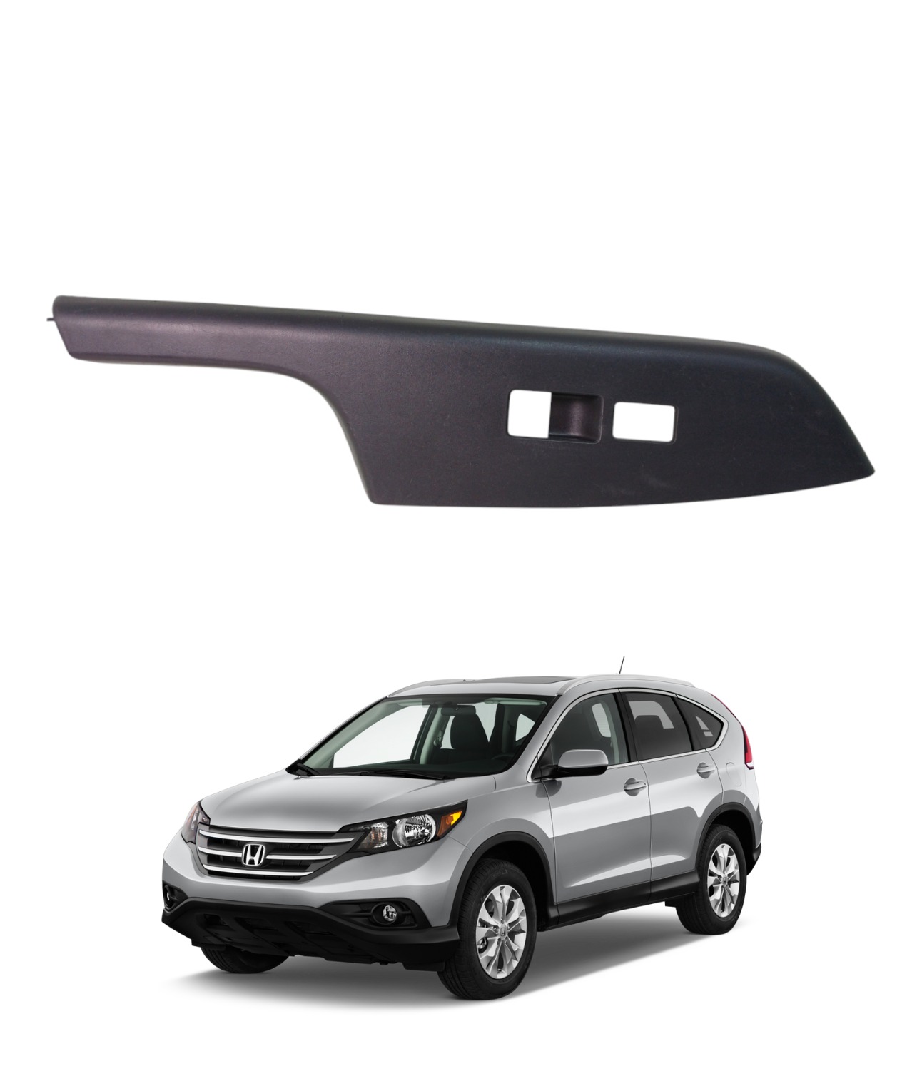 Moldura Botão Vidro Direito Honda Crv 2.0 2012 A 2016 5531