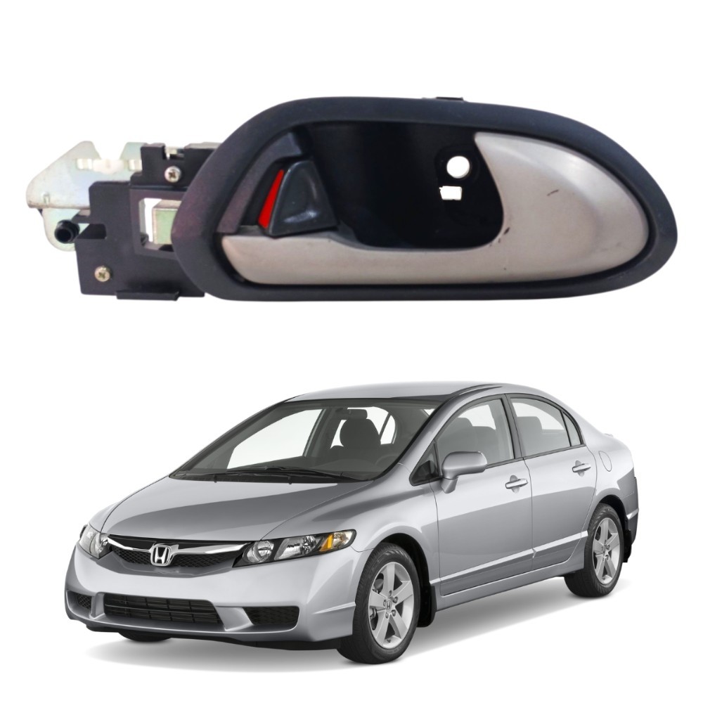 Maçaneta Interna Traseira Direita Honda Civic 2007 2011
