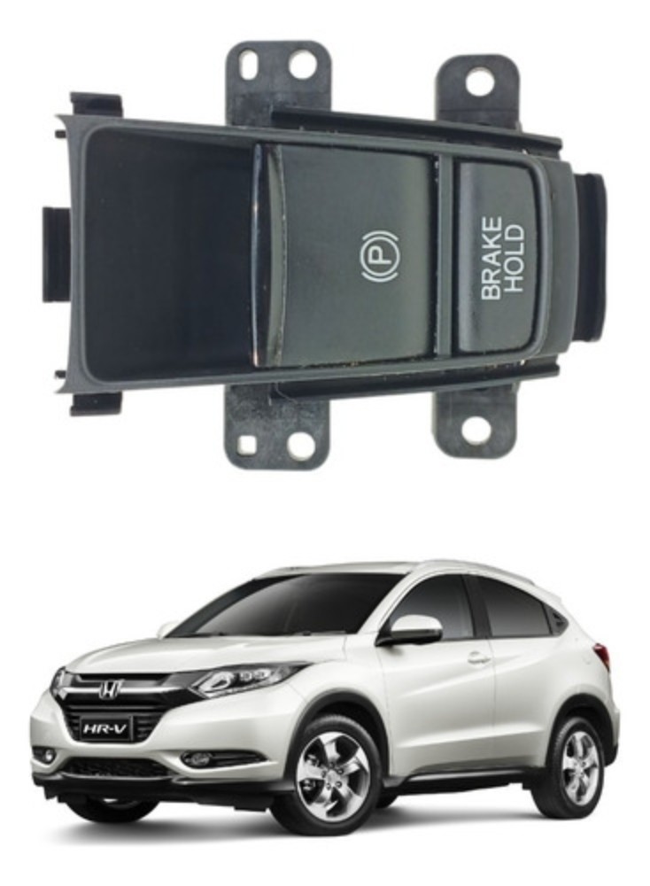 Botão comando freio de mão honda hrv 1.8 2016 a 2021 24753