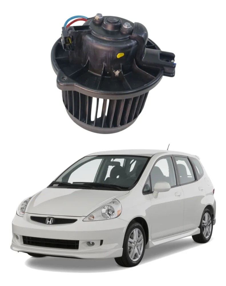 Motor ventilador interno honda fit 2004 2008 41426