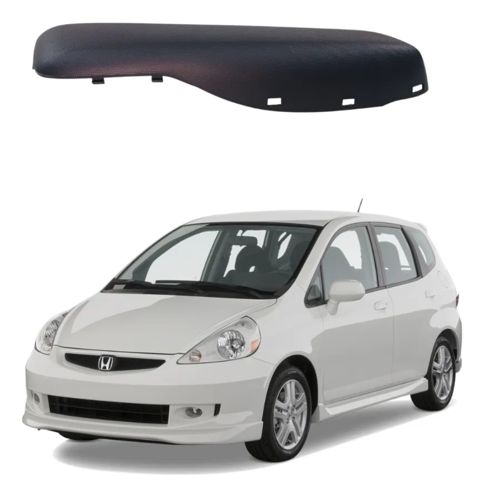 Moldura puxador pprta traseira esquerda honda fit 2004 41398